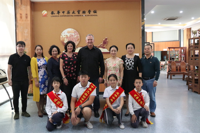美國(guó)名校索斯蘭學(xué)校來校訪問，深入進(jìn)行國(guó)際教育之路探討